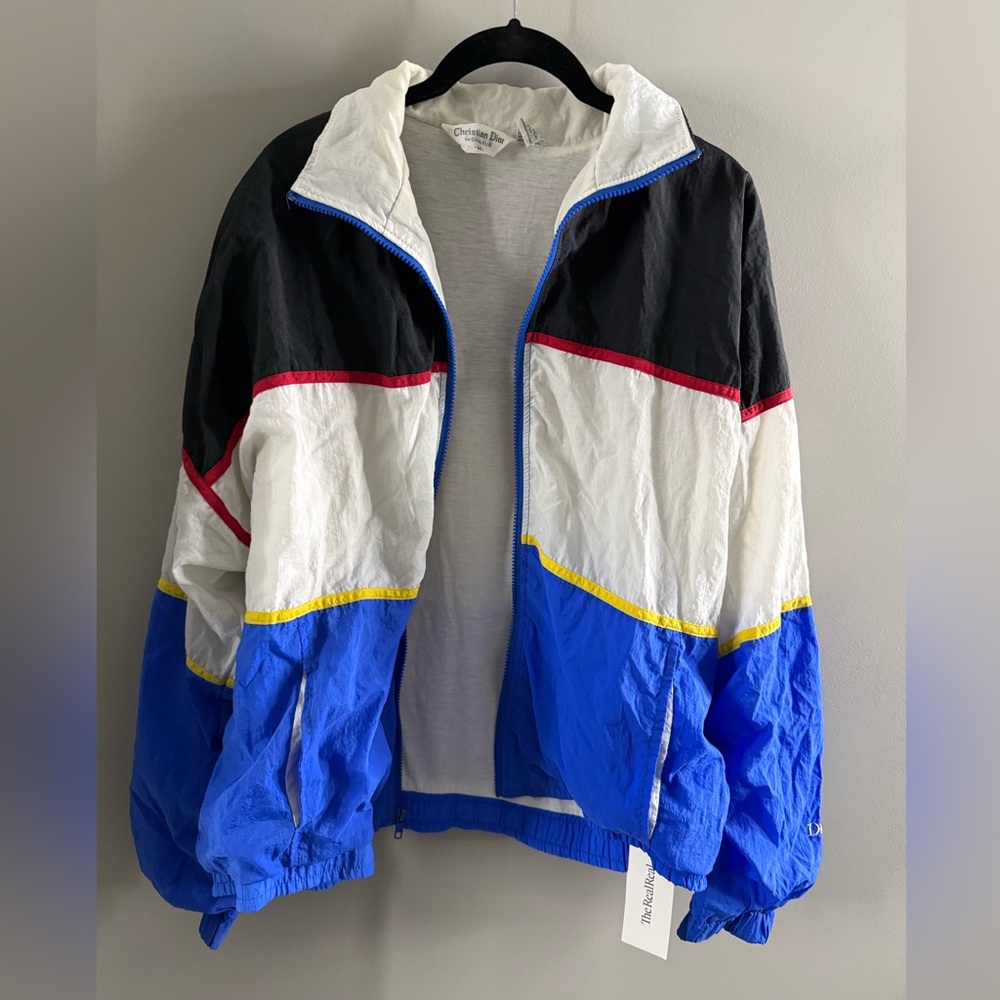 NWT Christian Dior Monsieur Windbreaker Jacket vintage from the real real